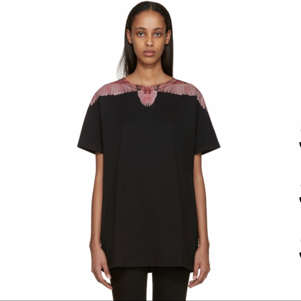 MARCELO BURLON black santa rosa tee